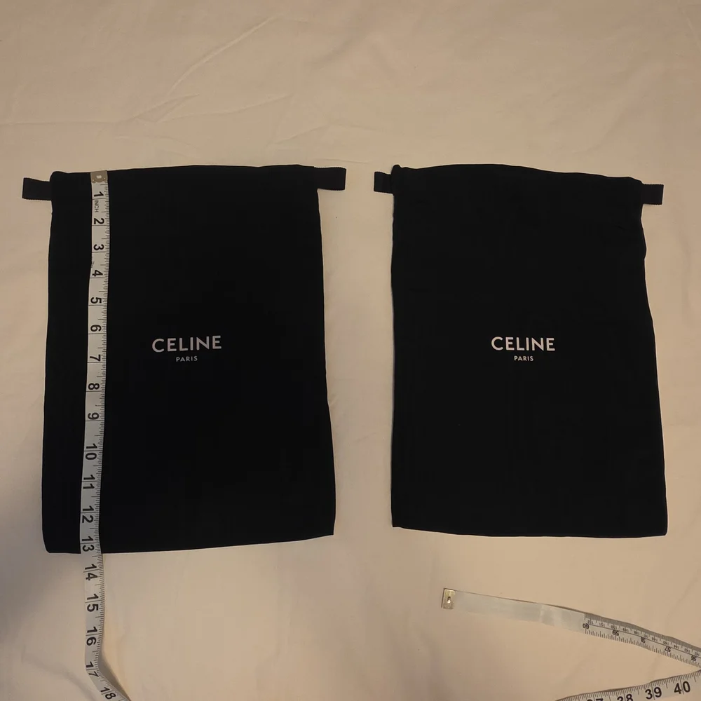 CELINE Authentic Celine Dust Bags – Set of 3 (Handbag + 2 Shoe Bags)